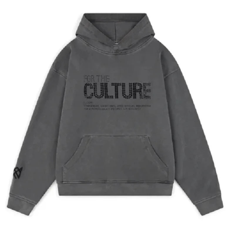Damska Bluza z Kapturem Oversize „FOR THE CULTURE”