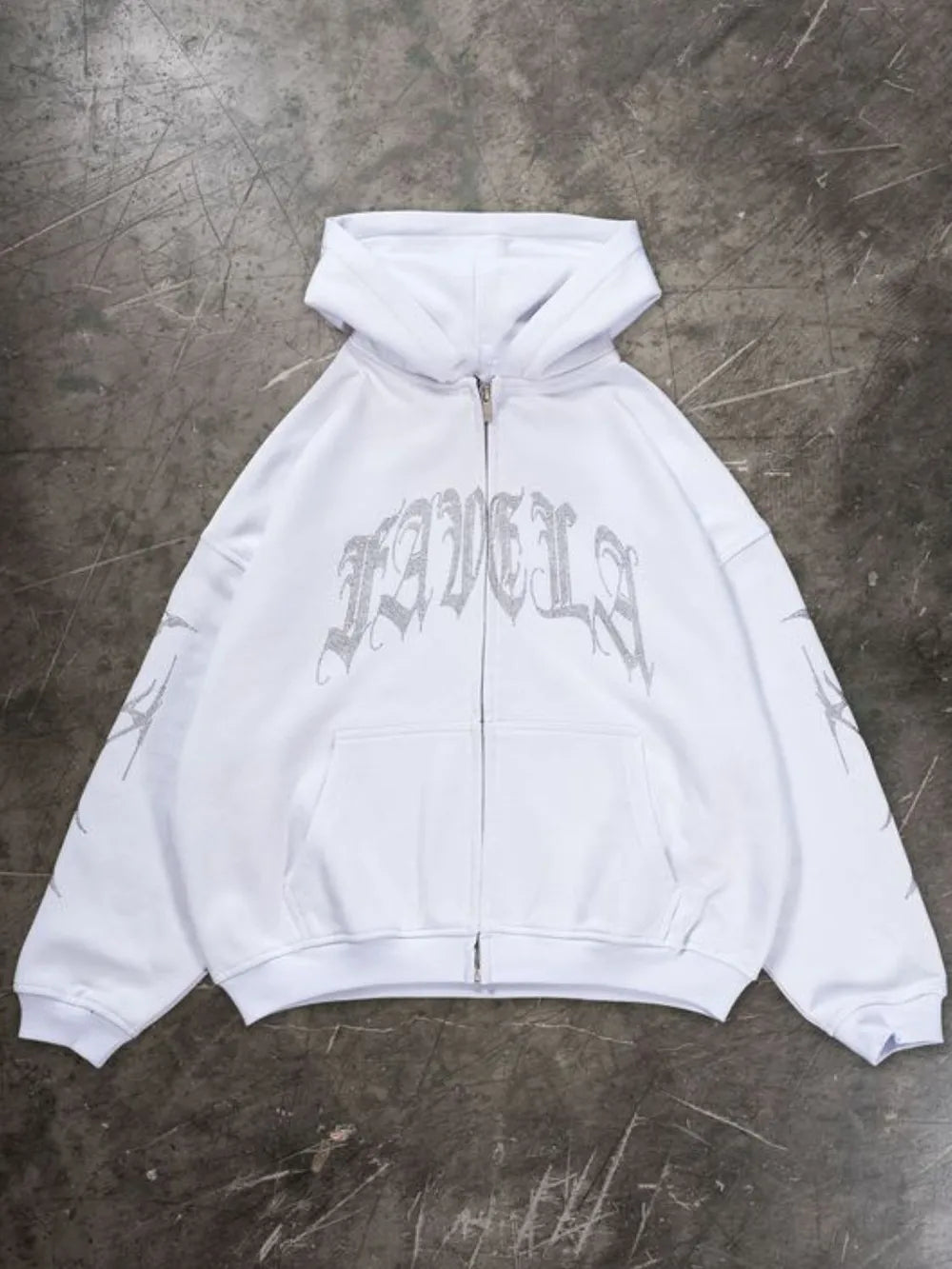 Damska Bluza Rozpinana Zip-Up Hoodie „FAVELA”