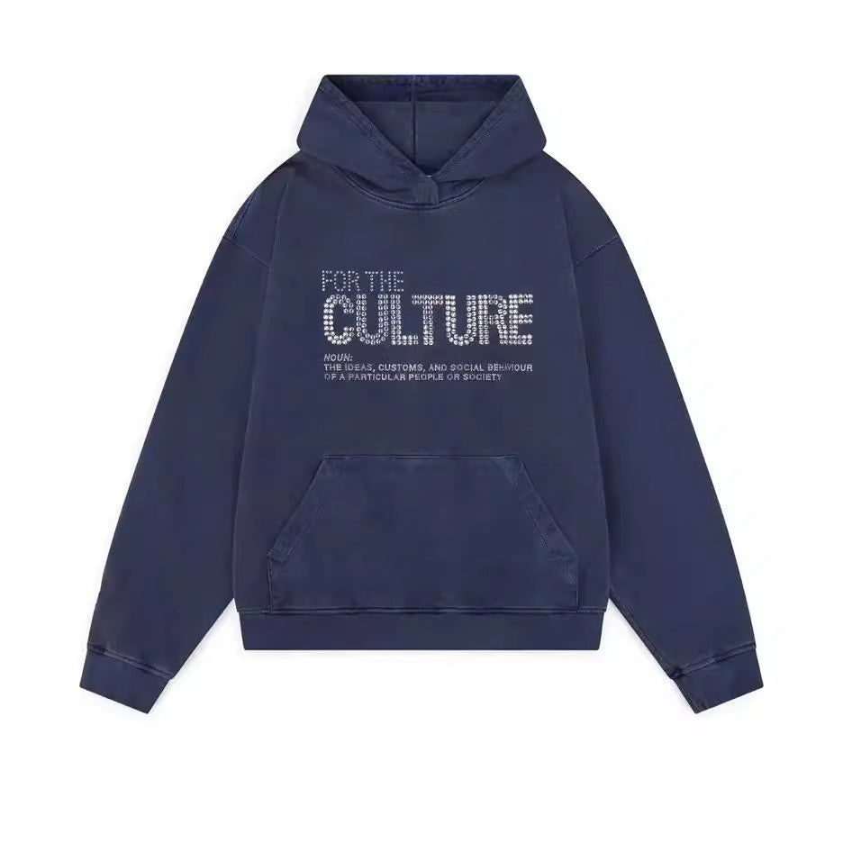 Damska Bluza z Kapturem Oversize „FOR THE CULTURE”
